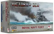 Warlord Victory at Sea Royal Navy Starter Fleet for Victory at Sea WWII Miniatures Table Top Battleship Plastic Model Kit 742412001