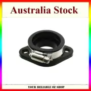 Carby Carburetor Rubber Flange Adapter Manifold 60mm 40mm For Mikuni M-VM34-200K