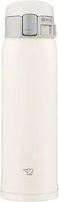 Zojirushi SM-SF48-WM Water Bottle, Direct Drinking, One-Touch Opening, Stainless