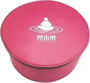 Singing Bowl Carrying Case Buddhist Sound Bowl Bag Tibetan Bowl Storage Bag for Travel, 31x14cm