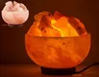 Firebowl Himalayan Crystals Salt Lamp Fire Bowl Natural Crystal Chunk Rock 4-5kg