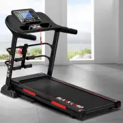BLACK LORD Treadmill Foldable Running Machine Auto Incline Fitness Equipment ...
