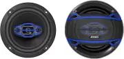Jensen JS6504 4-Way 6.5" Car Speakers | 160 Watts Peak Power | New For 2024
