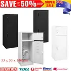 Lockable Steel Saddle Cabinet Equestrian Sports Horse Tack Storage Locker Shelf