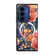 Galaxy Z Fold7 Impact Magnetic Case Clear 2 Vintage Posh iPhone case