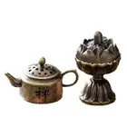 Coil Incens Flower Incense Burner Small Vintage Incense Holder Indoor Decorative