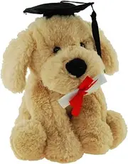 Buddy Graduation Dog Soft Plush Toy, 18 Centimeters