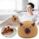 Wash Blistering Capybara Bath Sponge Ball Body Exfoliate Shower Puff for Kids