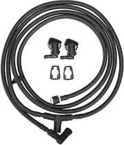 Windshield washer nozzle spray hose kit for 2011-2016 Ford F250 F350 F450 F550 Super Duty Replaces BC3Z-17603-A BC3Z-17K605-B, Cleaning hose + cleaning nozzle