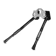 Adjustable Crank Stand Pedal Kickstand Mountain Road Bike Kickstand black_One size