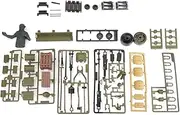 1 Set RC Tank Decoration Plastic Parts Soldier Accessories Kit for Henglong 1/16 RC Tank 3898-1