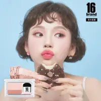 在飛比找momo購物網優惠-【16 brand】迷你雜誌三秒眼影盤(06 SWEET C