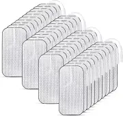 40X Tens Machine Replacement Electrode Pads Gel Self Adhesive 4X8cm Reusable AUS