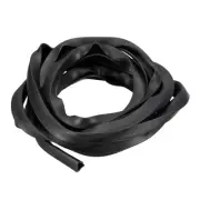 9/16"x 15/32"x 8.2ft Rubber U Channel Edge Trim Flat Fits 9.5-10mm Edge, Black