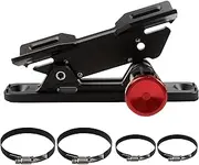 Quick Release Fire Extinguisher Mount - Aluminum Adjustable UTV Roll Bar Fire Extinguisher Holder Mounting Bracket for Jeep Wrangler TJ JK JL JKU Polaris RZR Ranger Cam-Am X3 Universal