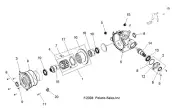 Polaris Bearing, Genuine OEM Part 3234400, Qty 1