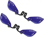 LOORGVEL 2 Pairs Motorcycle Handguard Horizontal Jack Mountain Bike Motorcycle Spa Headband Ob11 Model Replacement Protector Motorcycle Protector Scooter Lock Motorcycle Pp Plastic Blue