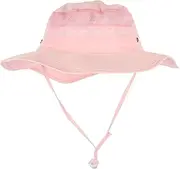 [SHERCHPRY] Sun Hat Sunshade Beach Sun Hat Sun Hats Mesh Fisherman Hat Fishing Hat Bucket Sand Teen Girl Sun Hat Cap Sunhats Swim Outdoor Sun Hat Tent Pink Polyester