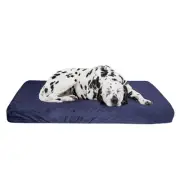 Memory Foam Dog Bed 2-Layer Orthopedic Dog Bed 46 x 27 Dog Bed Dogs up to 95lbs
