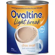 Ovaltine Chocolate Light Break Energy Drink 400g