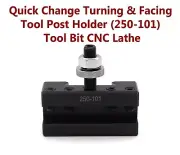 Quick Change Turning & Facing Tool Post Holder (250-101) Tool Bit CNC Lathe