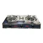 Gas Stove TRIPLE Wok Burner Wok Outdoor Portable Stainless Steel