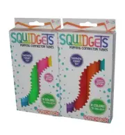 Squidgets Popping Connector Tubes Soothing Fidget Toy Lot - (2 Packs)