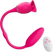 Silent Vibrating Vibrator Vibrating Egg Sex Toys With Tongue Licking G-Spot Vibrator Ball Vibrating Love Egg Adults Sex Toys