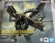 S.H.MonsterArts MECHA KING GHIDORAH SHINJUKU BATTLE SPECIAL SET BANDAI Unopened