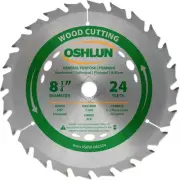 SBW-082524 8-1/4-Inch 24 Tooth ATB General Purpose and Framing Saw Blade with...