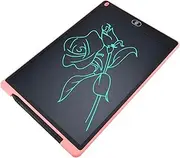 Daseeme 12 Inch LCD Writing Tablet Electronic Digital Drawing d Erasable Writing Pad Single Color Screen One-Click Erase with Lock Button for Children Adults Home Office School