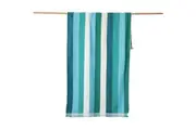 Canningvale Positana Terry Beach Durable Soft Quick-Drying Towel Ombra Verde