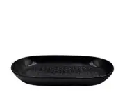 Temp-tations Carved Willow 16" Shallow Serving Tray