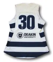 2020 Geelong Cats AFLW Player Issue Richelle Cranston Football Jumper Guernsey