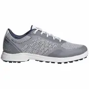 NEW Womens Adidas Alphaflex Sport Spikeless Golf Shoes White/Tech Indigo Sz 6.5M