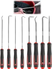8PCS Precision Pick Set and Hook Set,Easy Removal Tool for Automotive Oil Sea...