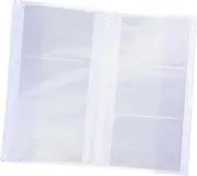 PLAFOPE Made Pvc Card Folder Multi-use Ticket Album Holder Business Card Storage Organized