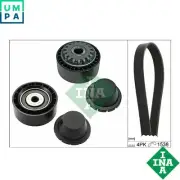 VRIBBED BELT SET 529 0280 10 FOR RENAULT CLIO/II/Hatchback/Van/SYMBOL TWINGO