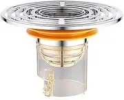 Bathroom Sink Drain Stopper, Floor Hair Catcher Basket Drain Stopper, Anti-Clogging Sink Filter Anti-Odor Bathtub Converter for Shower