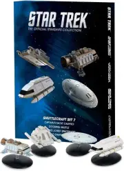 Star Trek Starships Set #7 Shuttlecraft Eaglemoss