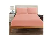 Ramesses Teddy Fleece Fitted Sheet Combo Set Rose Pink