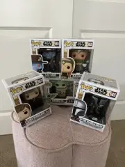 Funko Pop Star Wars Bobble-Heads #’s 580,582,583,584 & 585