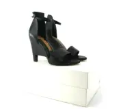 Sass & Bide Black Wedge Heels "Your Curious Life" Size 8/US 39/EU New Hand Made