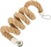 Levemolo Parrot Rope Bird Cage Perch for Pets Durable Swing Creative Climbing Rope for Parrots Safe Chewing Enhances Home Decor