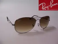 在飛比找Yahoo!奇摩拍賣優惠-光寶眼鏡城(台南) RayBan 小款片寬56mm飛行款太陽