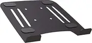 Drall Bracket Adapter Shelf for Laptop Notebook Netbook Tablet PC - Mounting on Wall Mount Shelf Adapter Plate VESA 75 Black Model: IP3B