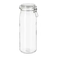 在飛比找IKEA優惠-IKEA 附蓋萬用罐, 透明玻璃, 2 公升