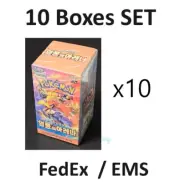 10 Boxes set Heat Wave Arena Booster Box Pokemon Card sv8a 10 Boxes Korean