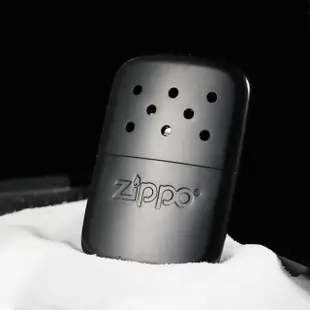 【Zippo官方直營】暖手爐 懷爐-大型黑色-12小時＋125ML Zippo專用油(暖手爐 懷爐)