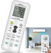 SIIVOOX Universal LCD Air Conditioner Remote Control 1000-in-1 Compatible for Mitsubishi Toshiba HITACHI FUJITSU SANYO GREE HAIER Huawei LG Midea Daikin More Brands A/C Conditioning AC Controller